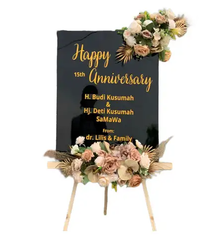 Papan Bunga Akrilik Manganitu Selatan